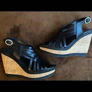 Franco Sarto Artist’s Collection Platform Sandal